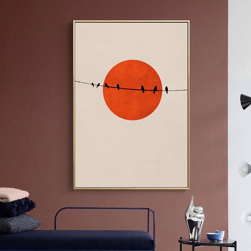 DecorBites™ Abstract Winter Landscape Canvas Print - Nordic Style