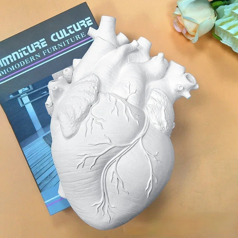 DecorBites™ Anatomy Heart Vase - Unique Valentine's Day Gift