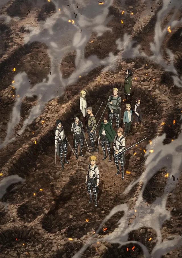 DecorBites™ "Anime Attack on Titan Final Season Poster"