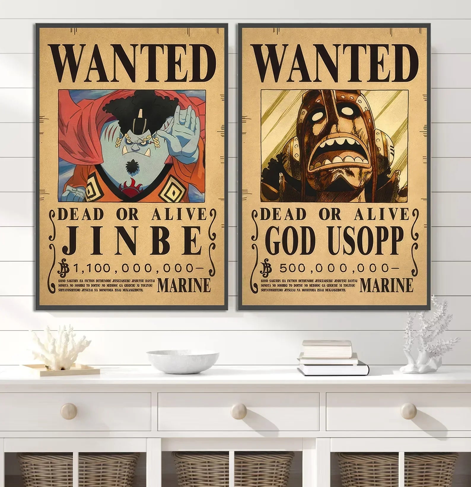 DecorBites™ Anime One Piece Poster Set - Home Wall Art