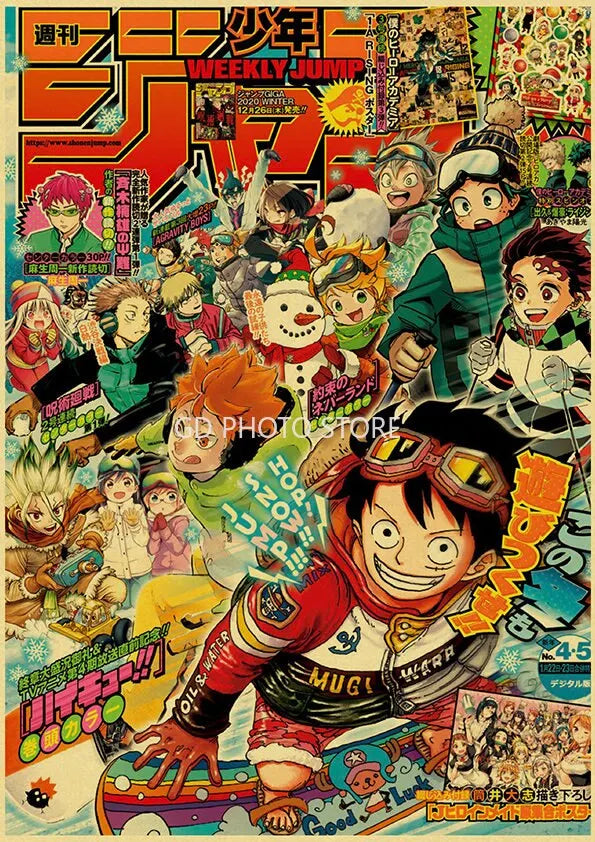 DecorBites™ Anime Poster Collection for Home Decor