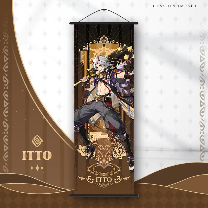 DecorBites™ Anime Poster Wall Art Decoration: Genshin Characters