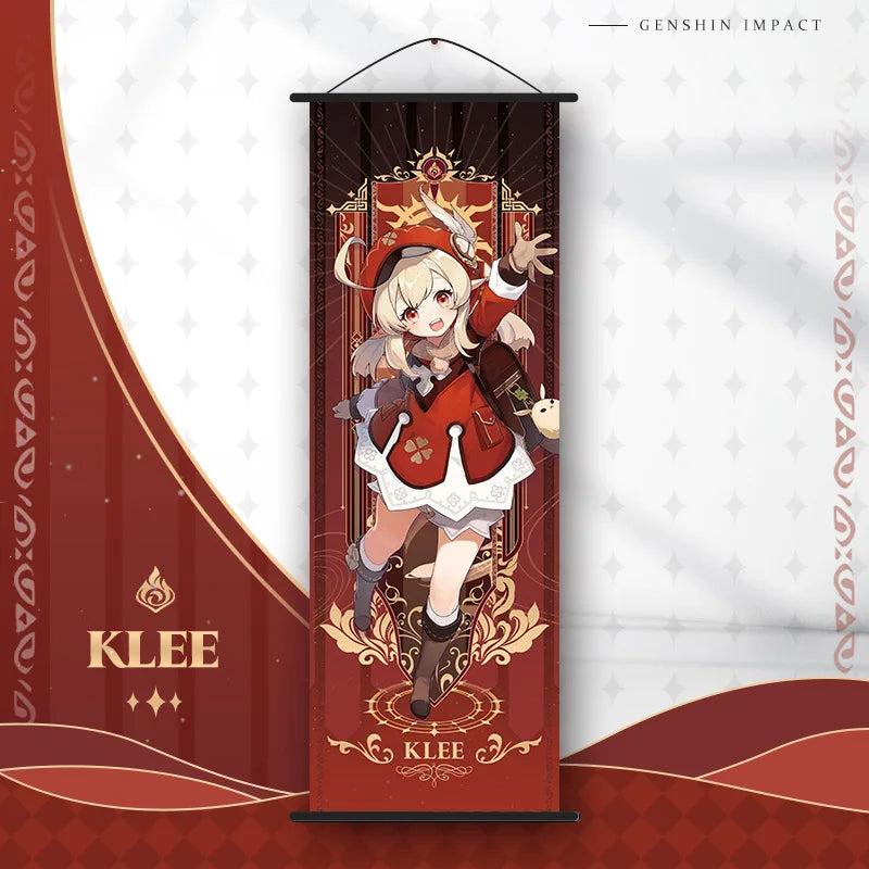 DecorBites™ Anime Poster Wall Art Decoration: Genshin Characters