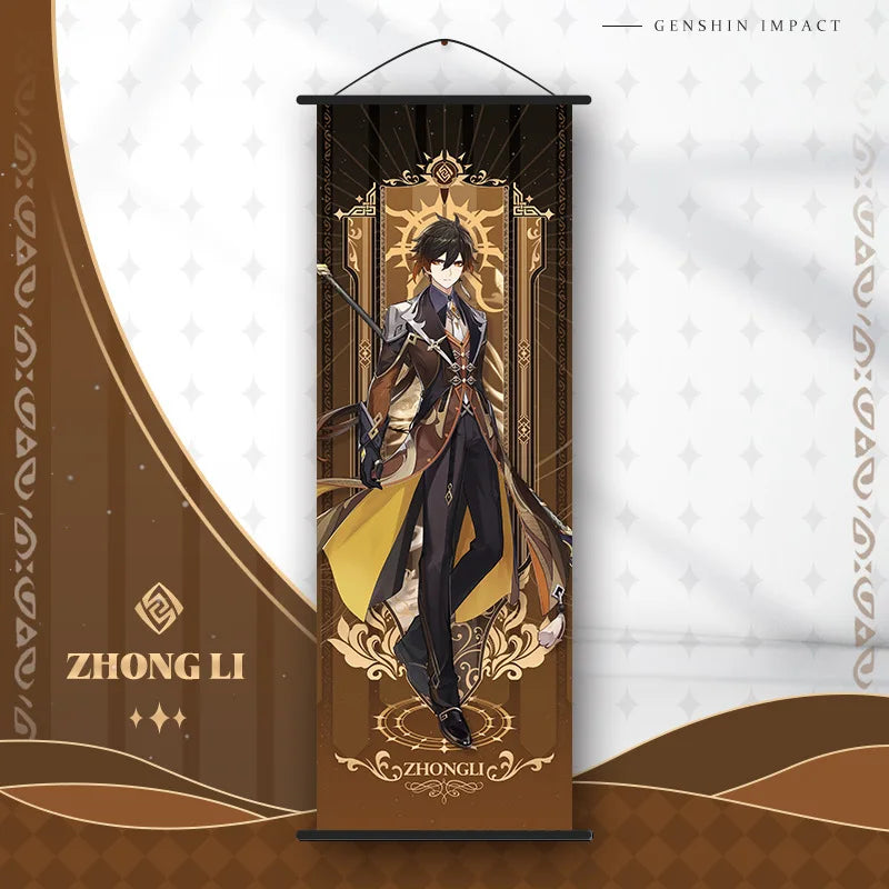 DecorBites™ Anime Poster Wall Art Decoration: Genshin Characters