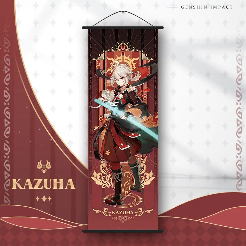 DecorBites™ Anime Poster Wall Art Decoration: Genshin Characters