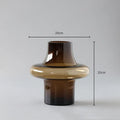 DecorBites™ Artisan Glass Vase for Elegant Home Decor