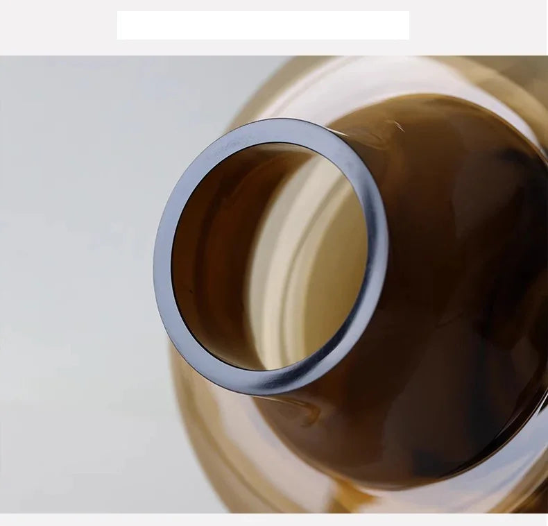 DecorBites™ Artisan Glass Vase for Elegant Home Decor
