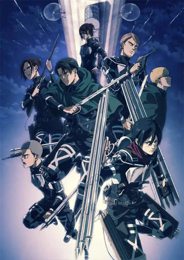 DecorBites™ Attack on Titan Final Season Anime Poster