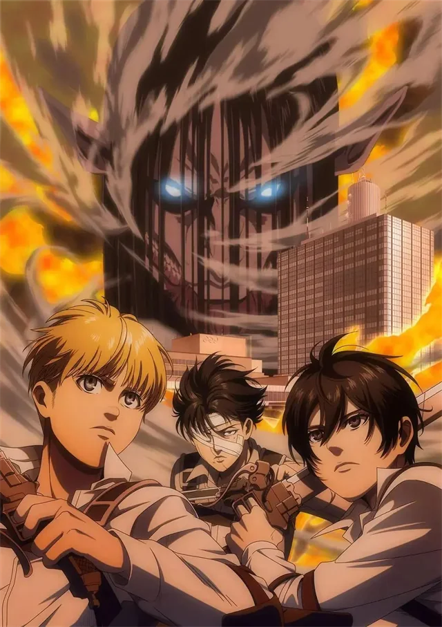 DecorBites™ Attack on Titan Final Season Poster Art