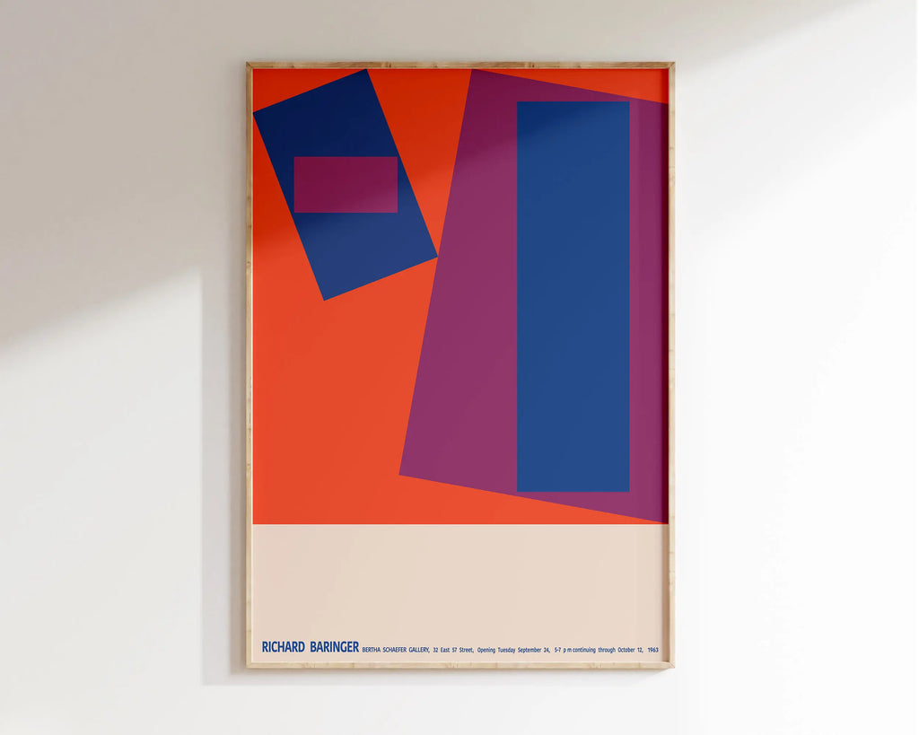 DecorBites™ Bauhaus Geometric Canvas Prints for Home Decor