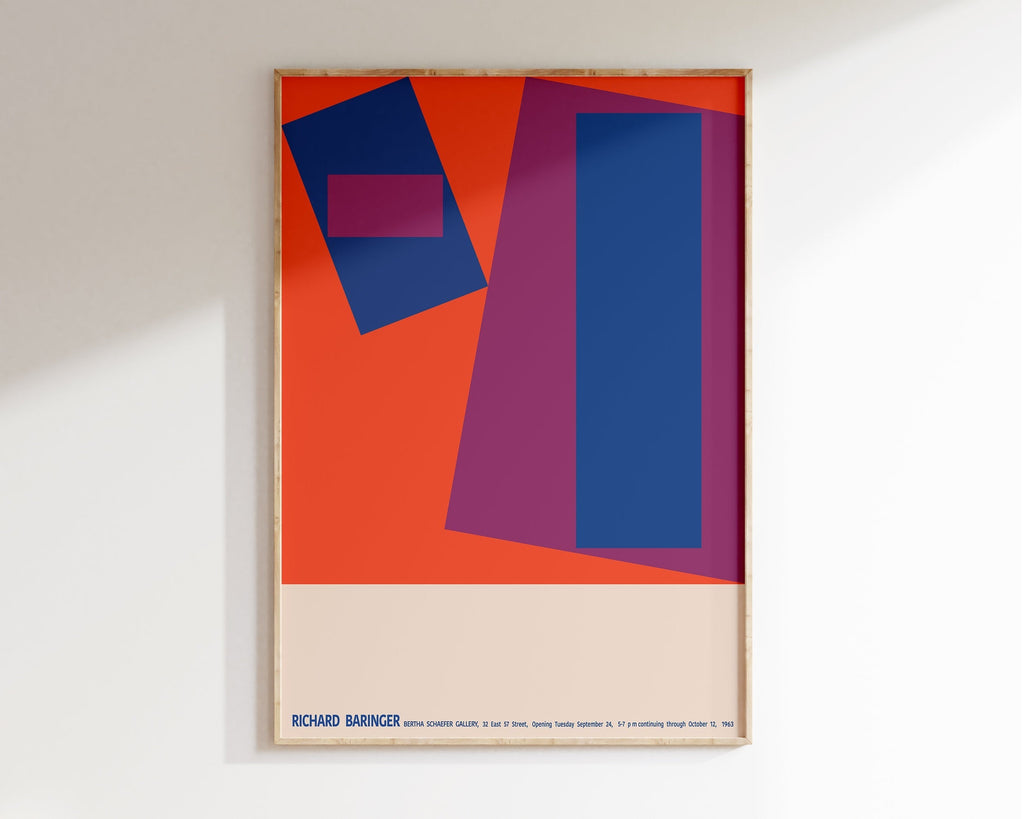 DecorBites™ Bauhaus Geometric Canvas Prints for Home Decor