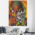 DecorBites™ "Blonde Ocean Poster Prints for Home Decor"