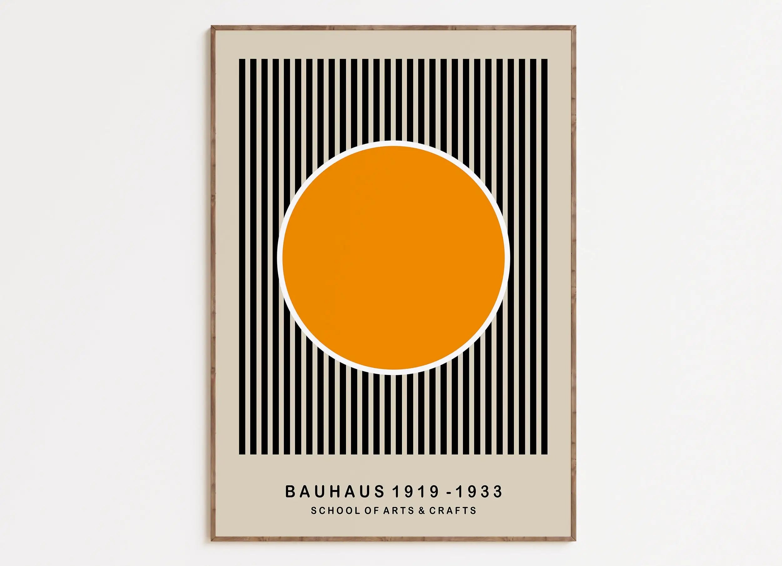 DecorBites™ Bright Geometric Bauhaus Canvas Prints