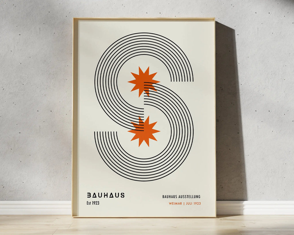 DecorBites™ Bright Geometric Canvas Art Print for Home