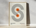 DecorBites™ Bright Geometric Canvas Prints for Home Decor