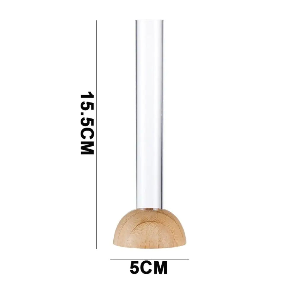 DecorBites™ Clear Plastic Test Tube Vase for Home Decor
