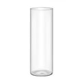 DecorBites™ Elegant Glass Cylinder Vase for Flowers