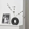 DecorBites™ Elegant Nordic Matte Flower Vase Décor