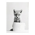 DecorBites™ Funny Animals Canvas Wall Art for Bathroom Home