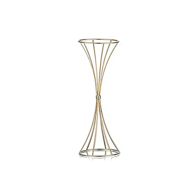 DecorBites™ Gold Iron Flower Vase Set for Wedding Decor