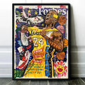 DecorBites™ Graffiti Basketball Celebrities Wall Art Print