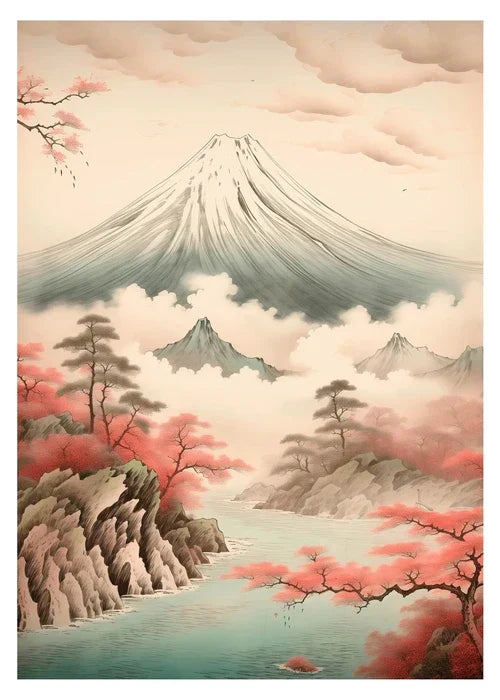 DecorBites™ Hokusai Japanese Canvas Art Print Home Decor