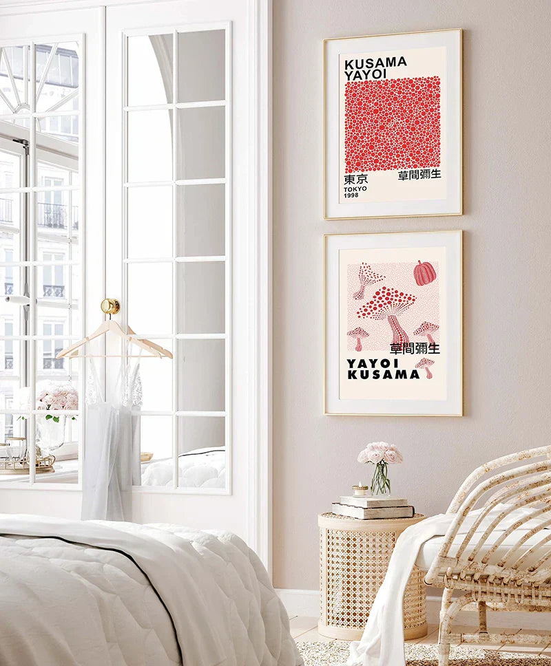 DecorBites™ Japanese Abstract Art Canvas Print for Home Décor
