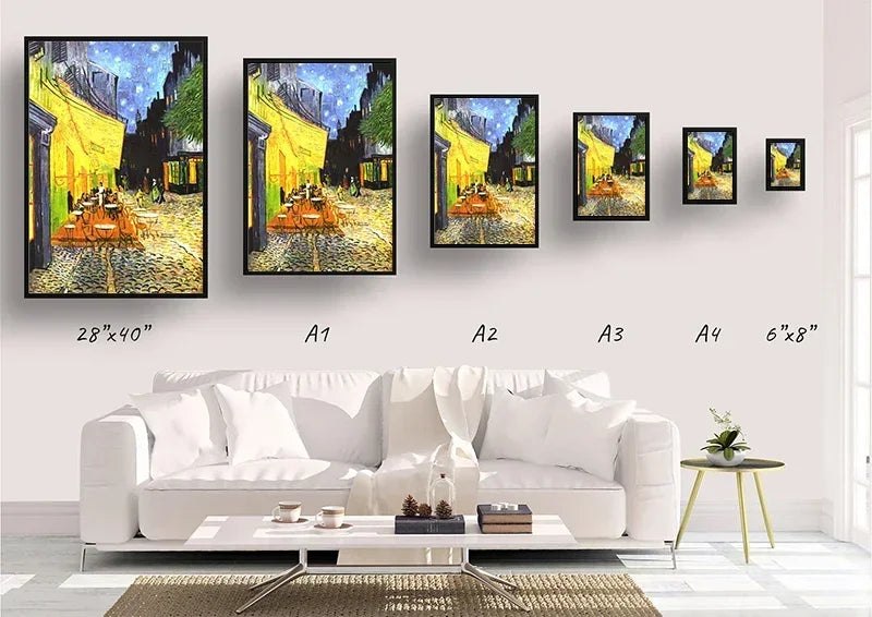 DecorBites™ Japanese Koi Cat Abstract Animal Canvas Wall Art
