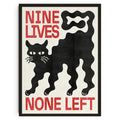DecorBites™ Japanese Koi Cat Wall Art Print