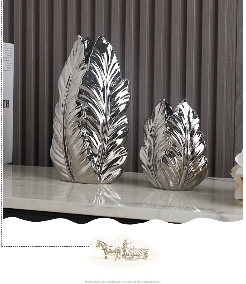 DecorBites™ Luxurious Gold Ceramic Vases for Home Decor