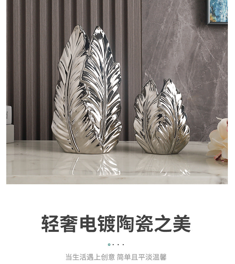 DecorBites™ Luxurious Gold Ceramic Vases for Home Decor