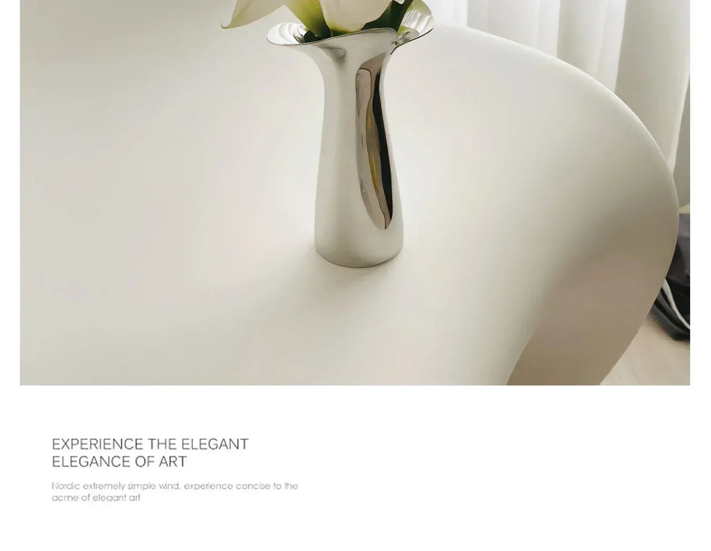 DecorBites™ Luxury Stainless Steel Vase for Home Decor
