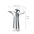 DecorBites™ Luxury Stainless Steel Vase for Home Decor