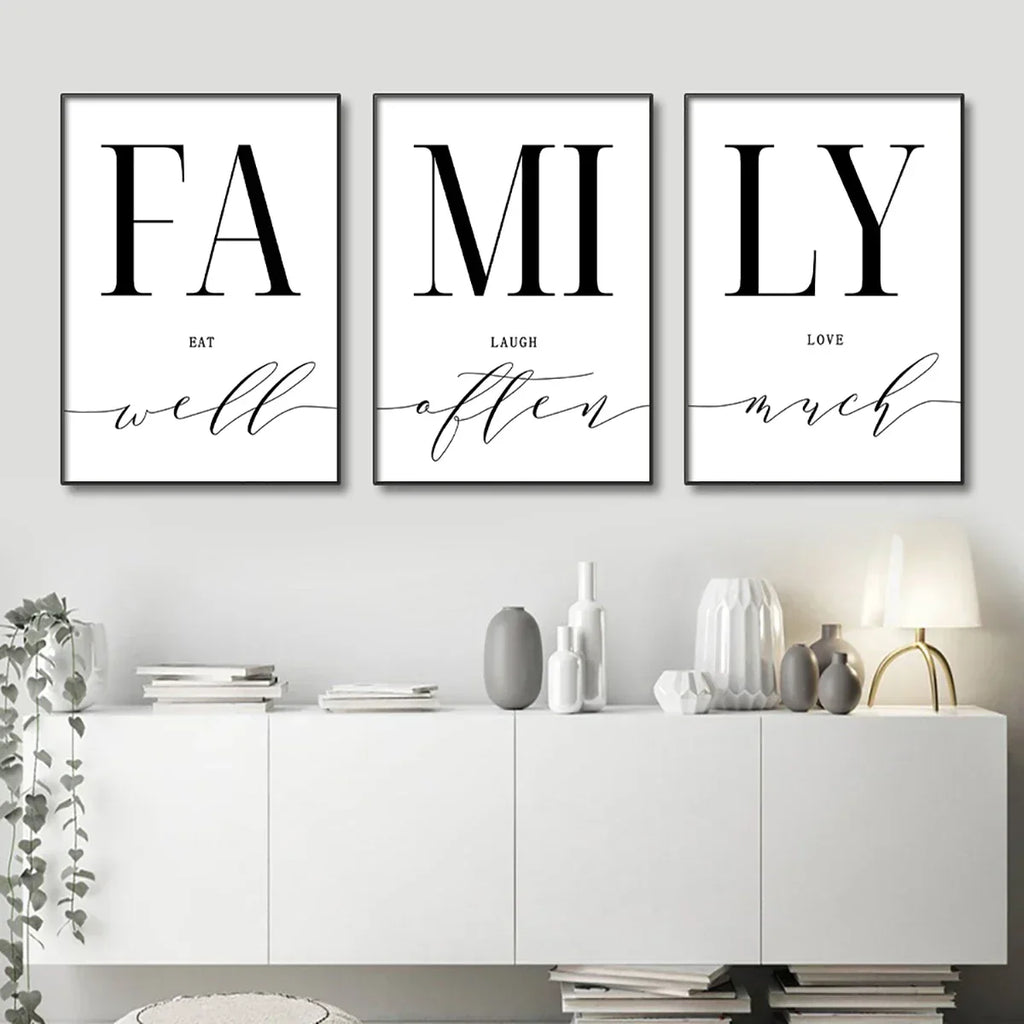 DecorBites™ Luxury Wall Art Set for Living Room
