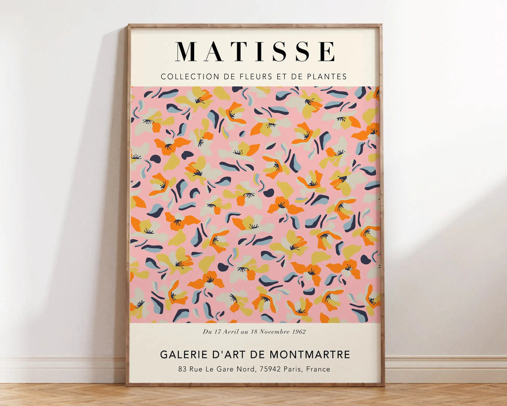 DecorBites™ Matisse Floral Art Poster and Prints