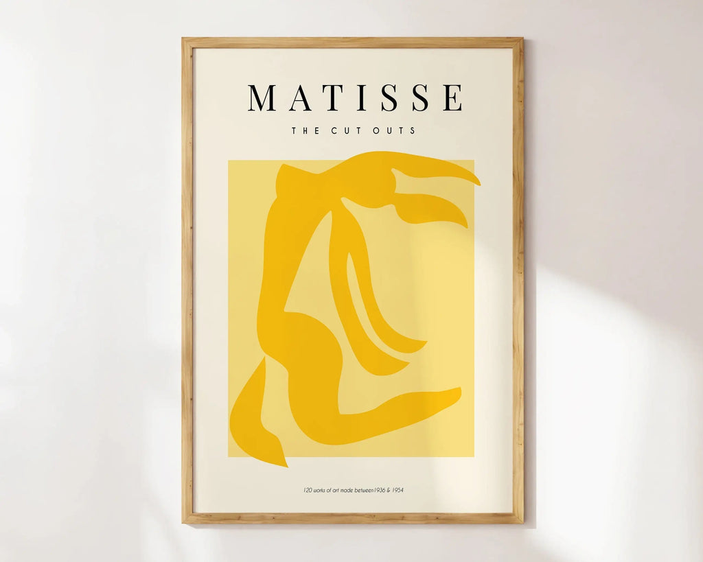 DecorBites™ Matisse Floral Art Poster and Prints