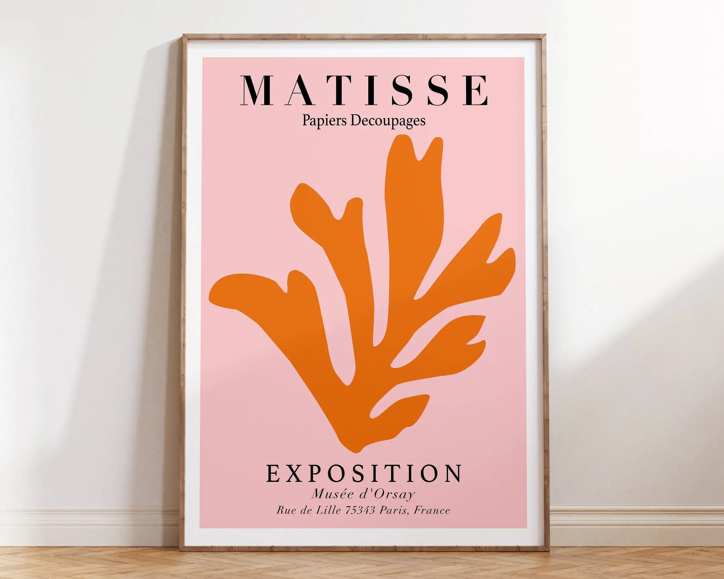 DecorBites™ Matisse Floral Canvas Prints - Botanical Cutouts