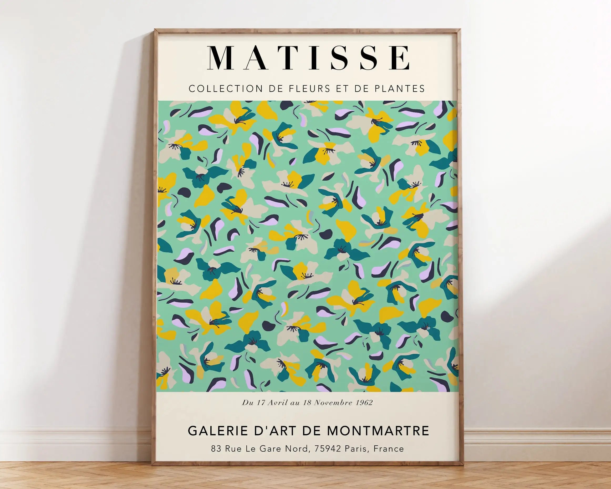 DecorBites™ Matisse Flower Poster and Canvas Prints