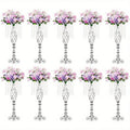 DecorBites™ Metal Flower Vases for Wedding Centerpieces