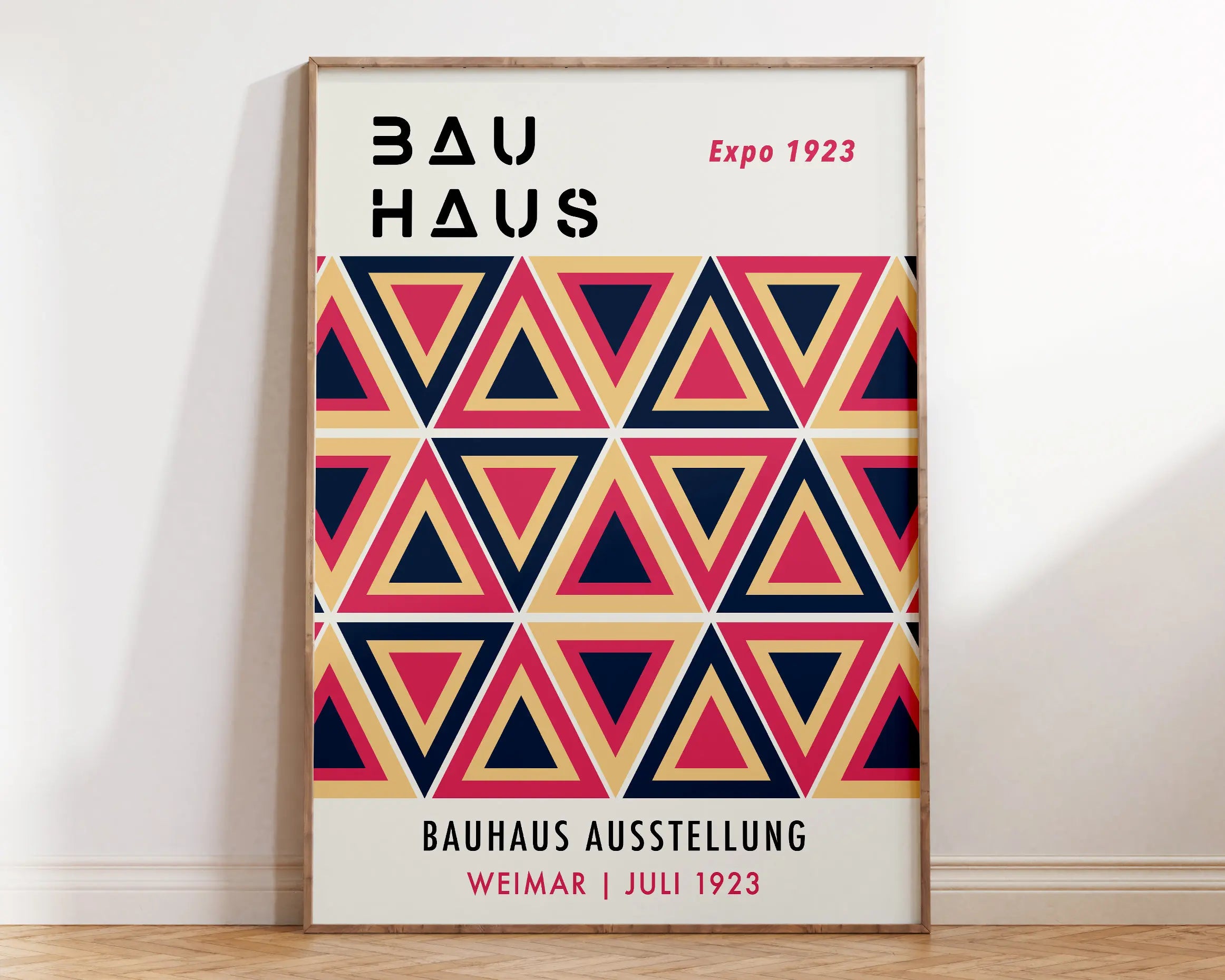 DecorBites™ Mid Century Geometric Wall Art Canvas Prints