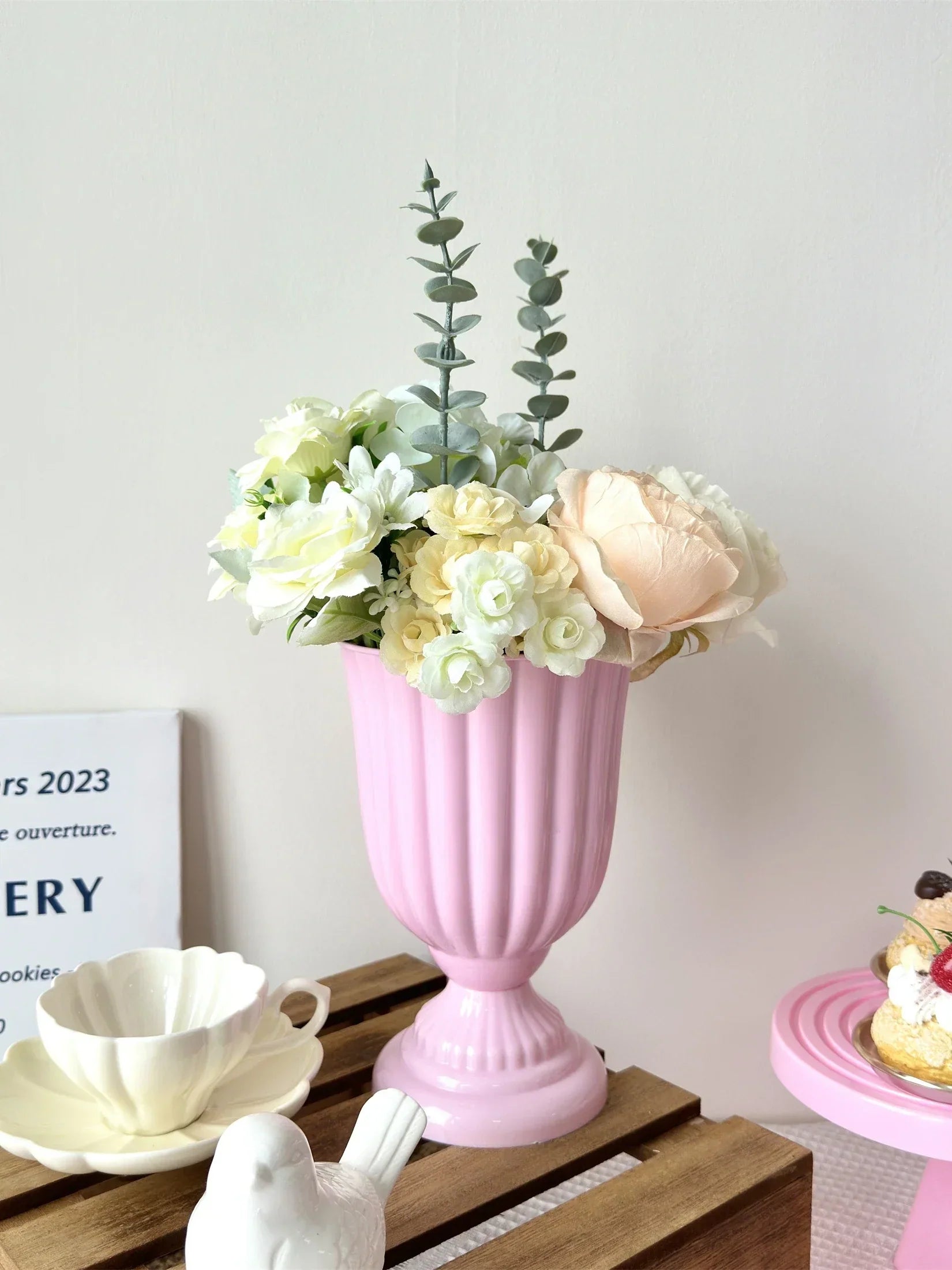 DecorBites™ Mini Flower Arrangement Vase for Home Decor