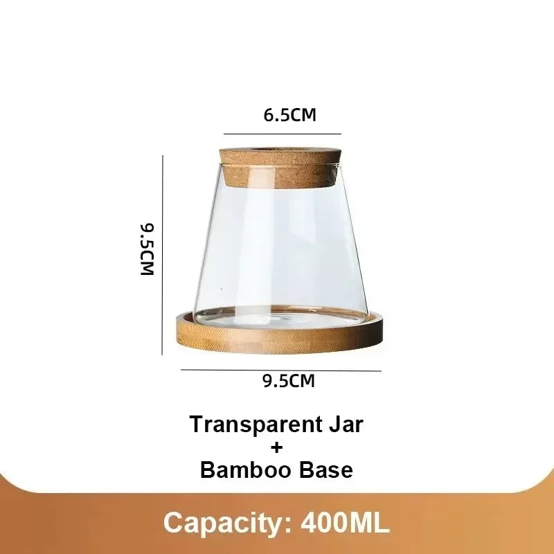 DecorBites™ Mini Nordic Glass Hydroponic Planter Tray