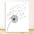 DecorBites™ "Minimalist Dandelion Canvas Wall Art Set"