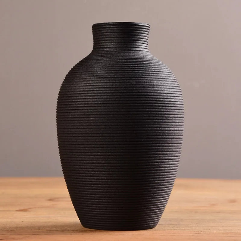 DecorBites™ Modern Ceramic Nordic Flower Vase for Home Decor