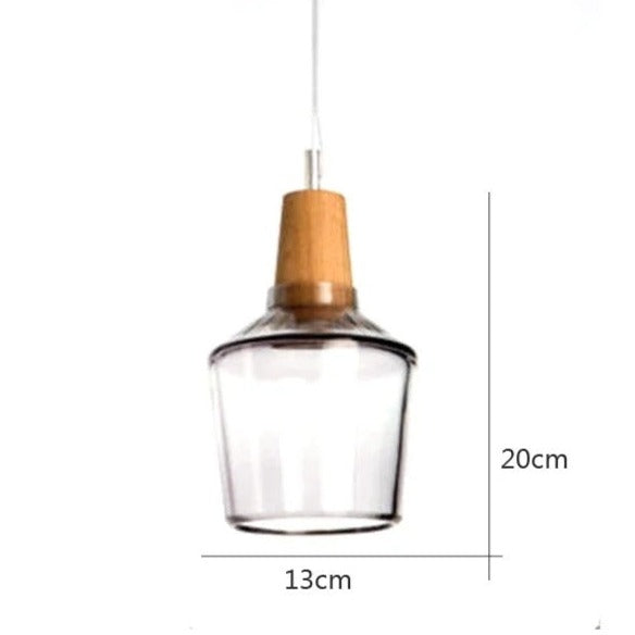 DecorBites™ Modern Nordic Glass Light Fixtures