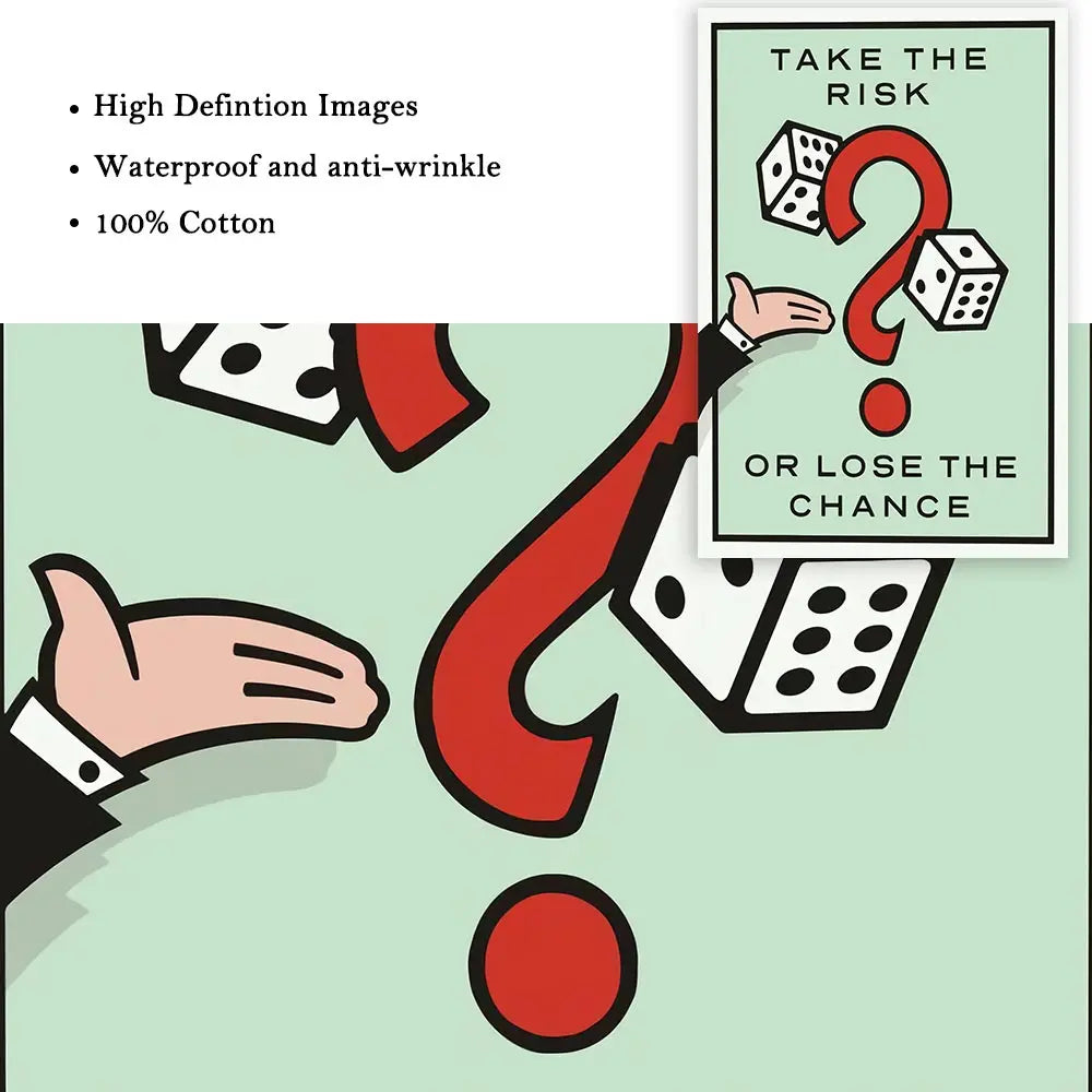 DecorBites™ Monopoly Millionaire Canvas Wall Art