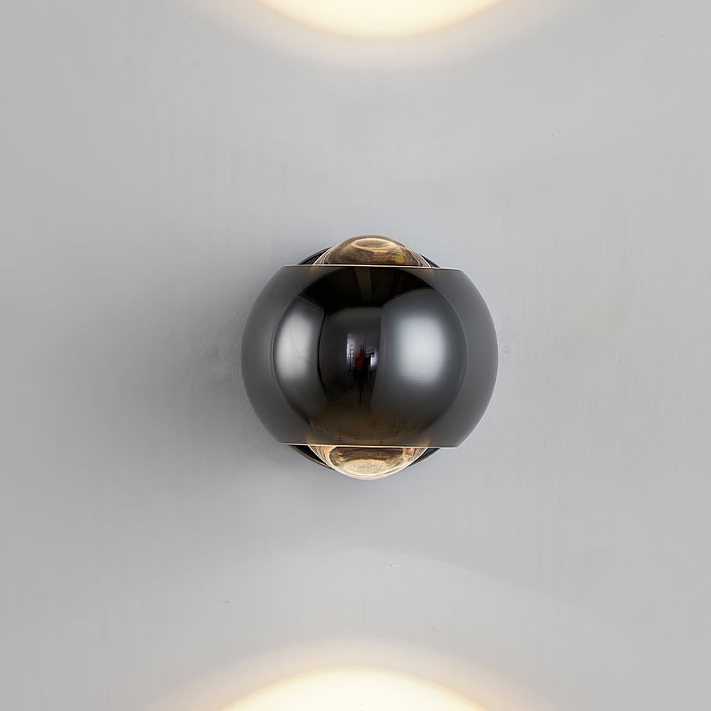 DecorBites™ Moroccan Modern Black Brass LED Wall Lamp
