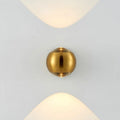 DecorBites™ Moroccan Modern Black Brass LED Wall Lamp