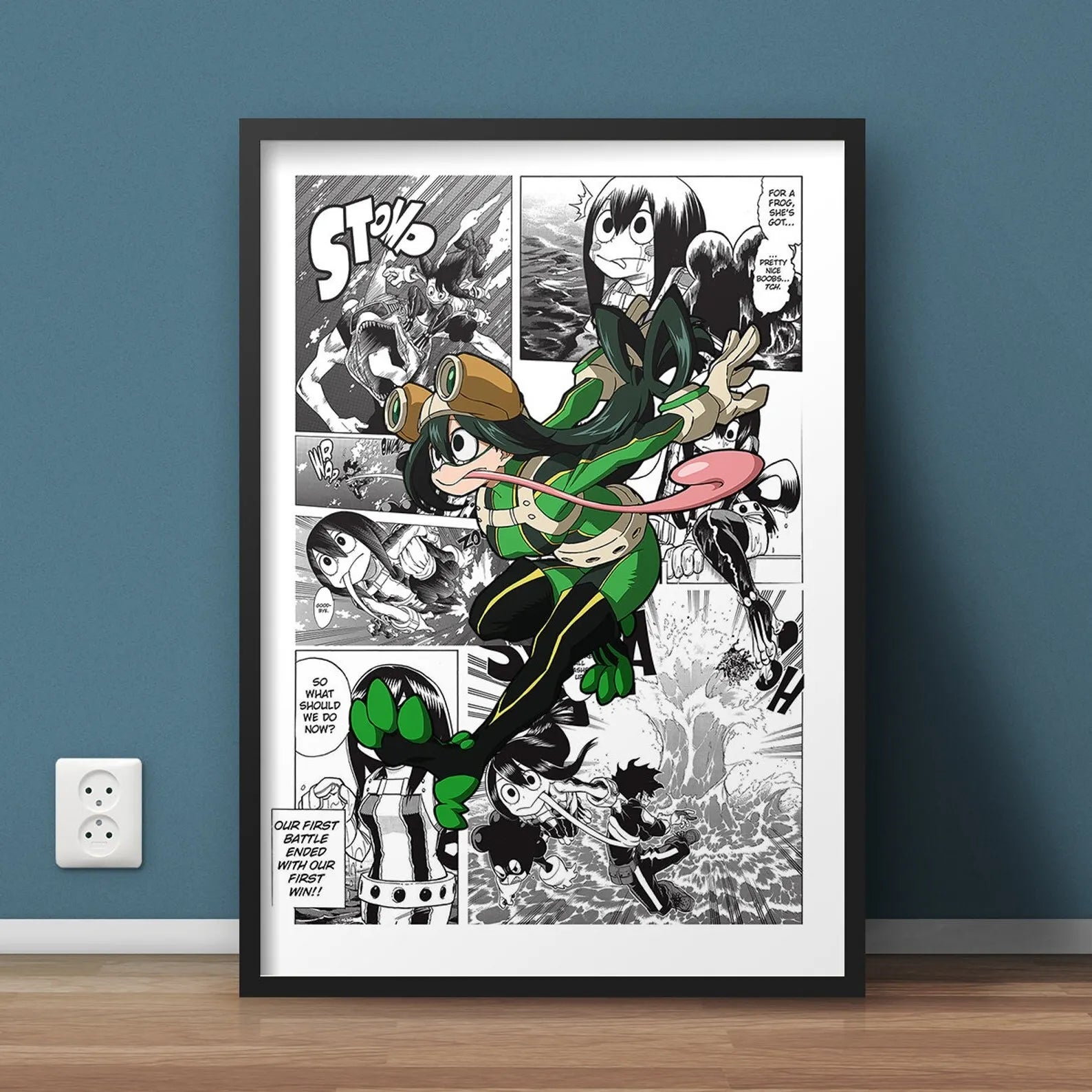 DecorBites™ "My Hero Academia Canvas Wall Art"