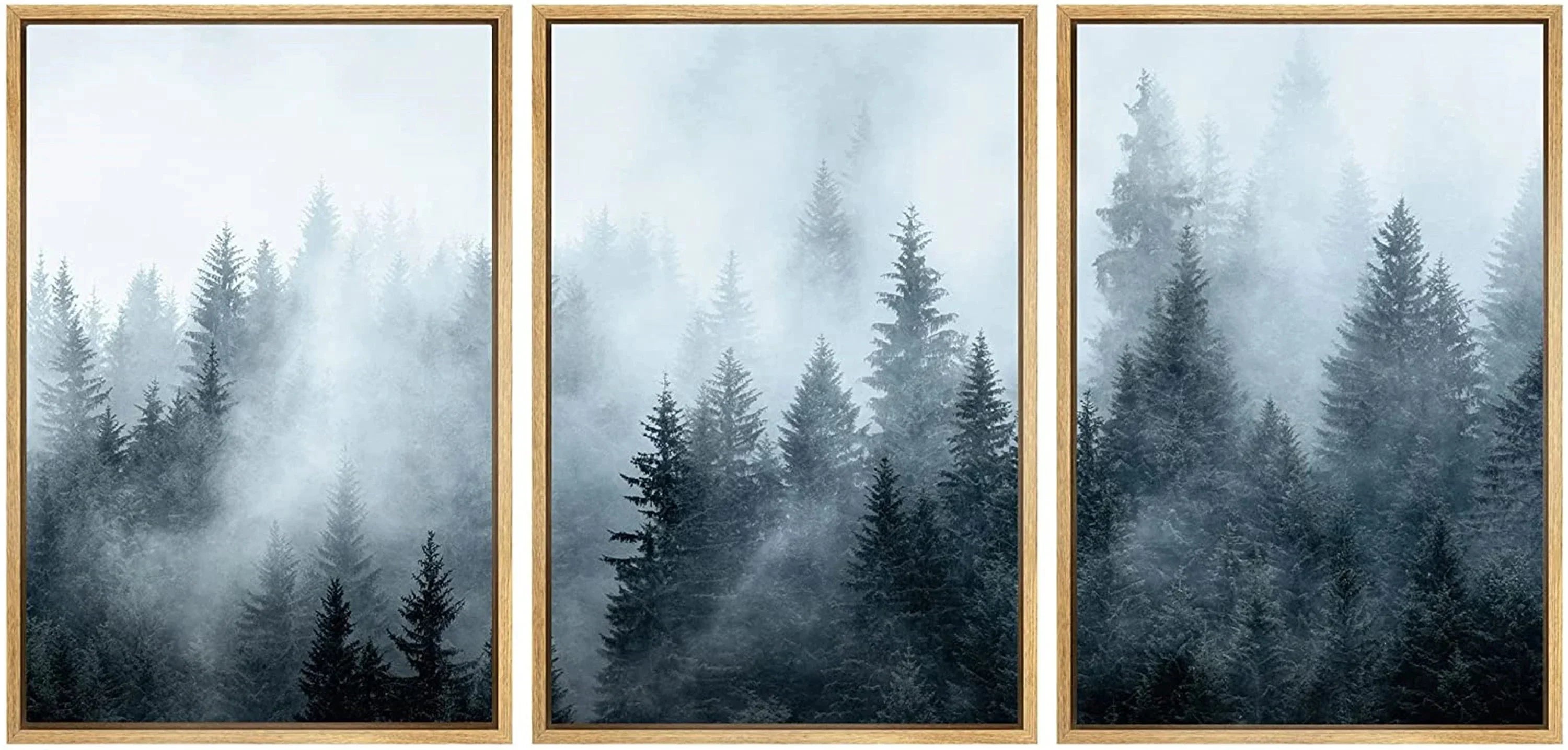 DecorBites™ Nature Landscape Canvas Print Set for Home